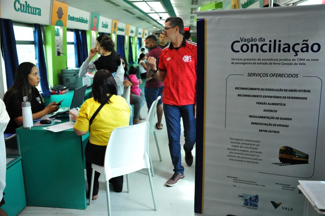 Vagão da Conciliação atende passageiros entre São Luís e Açailândia